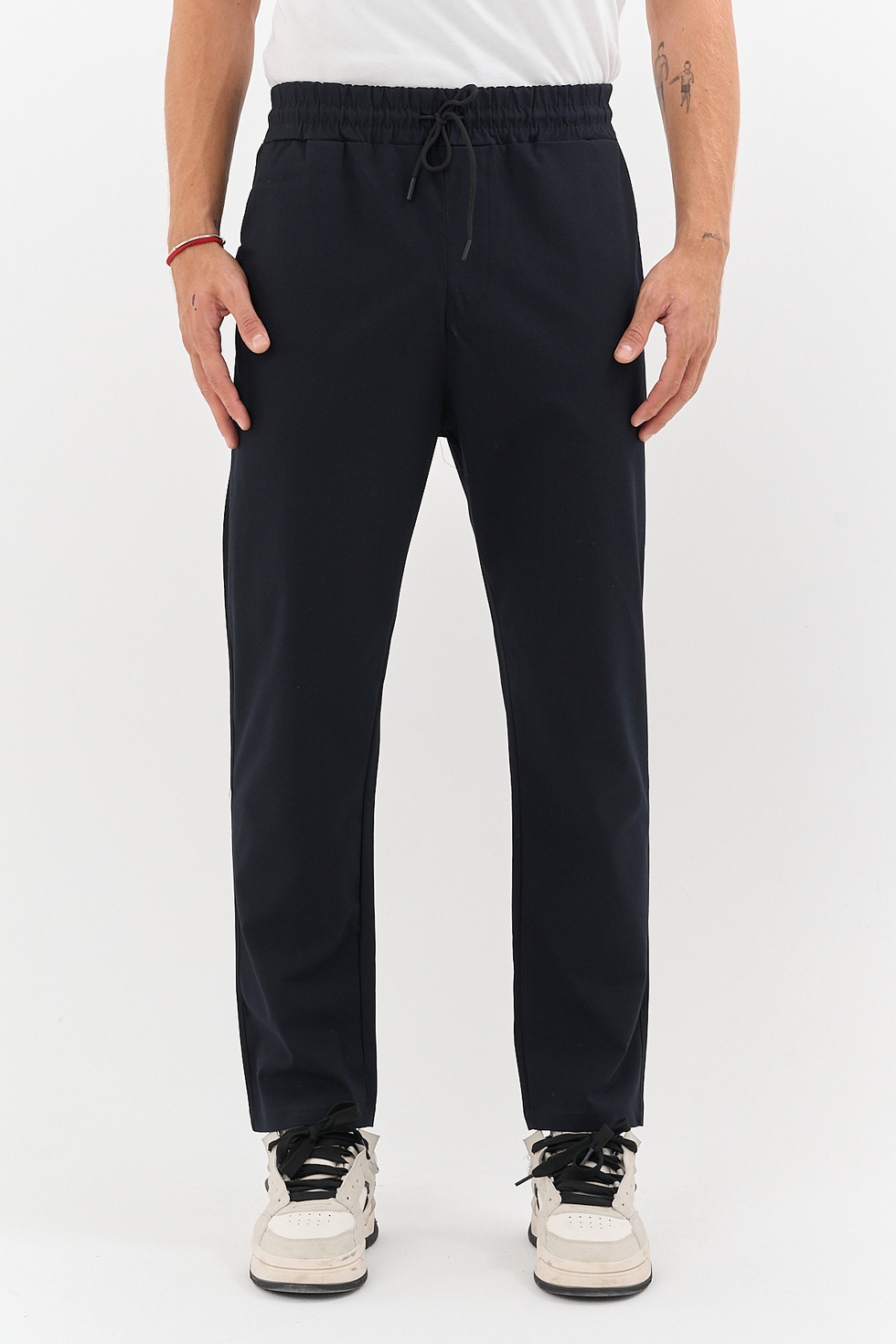 Erkek Bezayağı Esnek Kumaş Jogger Pantolon