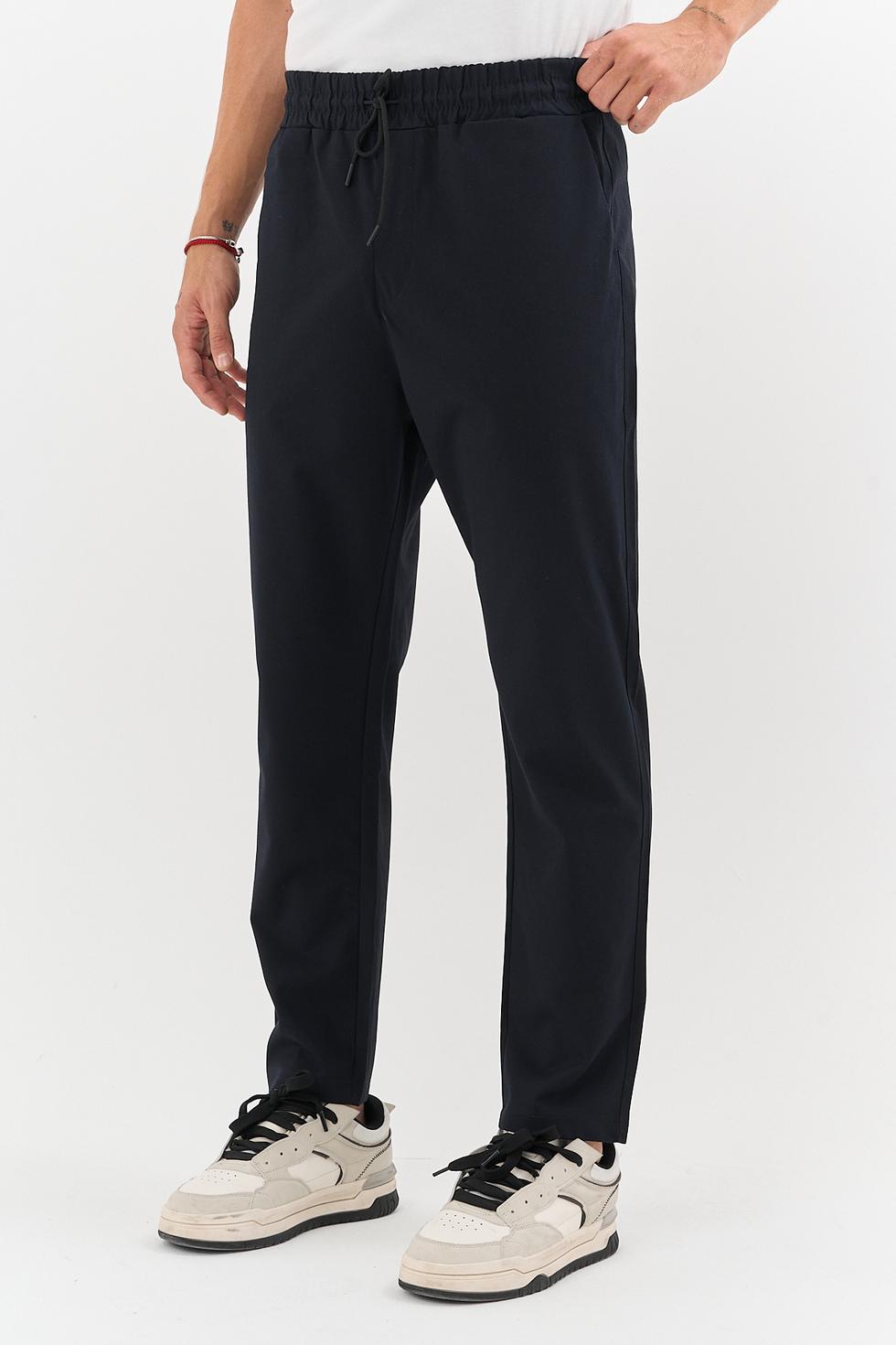 Erkek Bezayağı Esnek Kumaş Jogger Pantolon