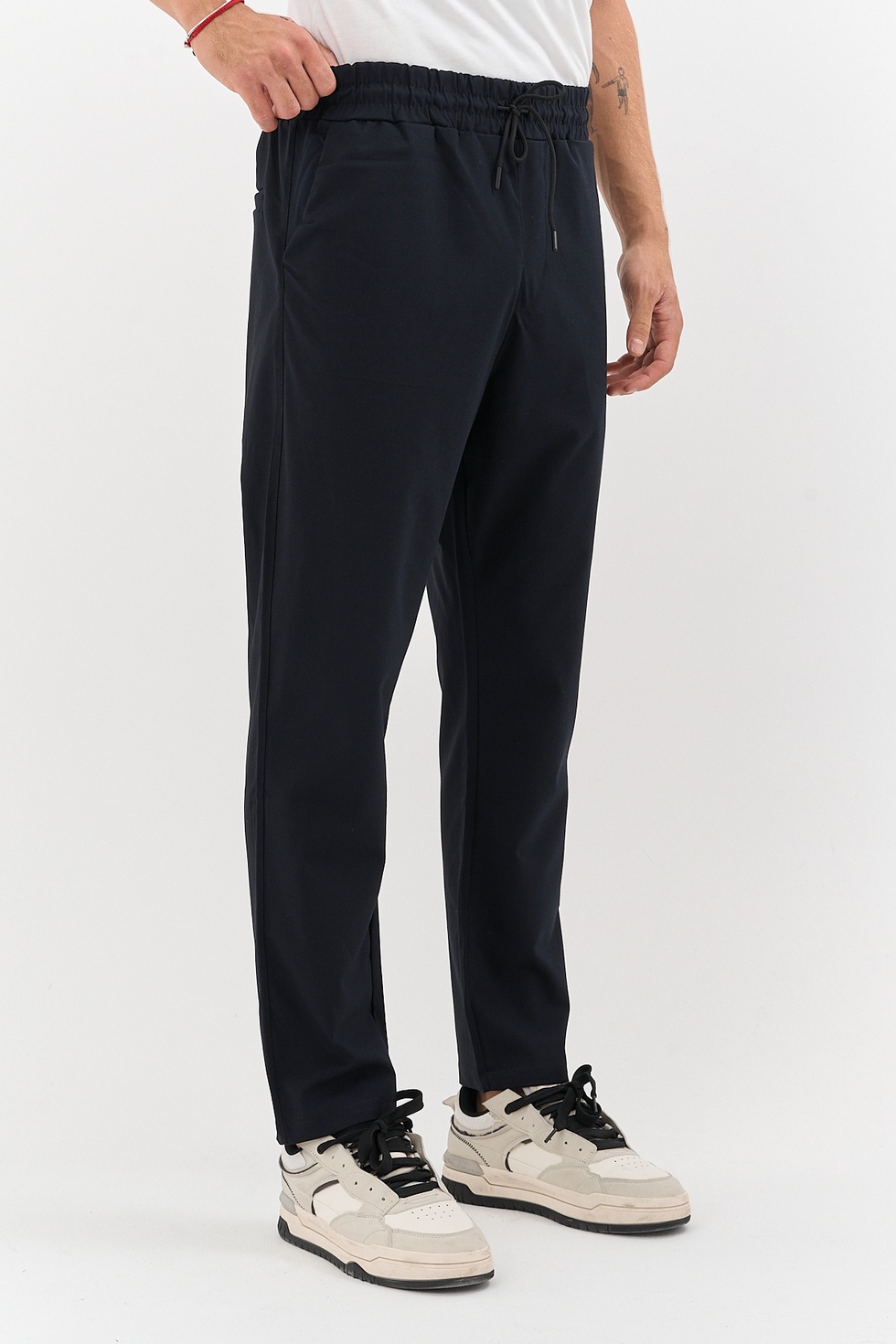 Erkek Bezayağı Esnek Kumaş Jogger Pantolon