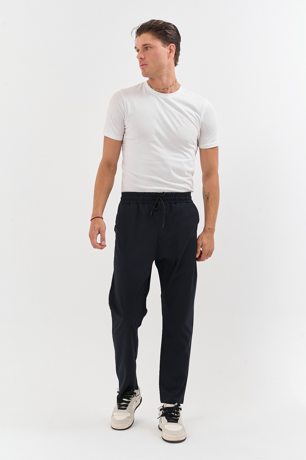 Erkek Bezayağı Esnek Kumaş Jogger Pantolon