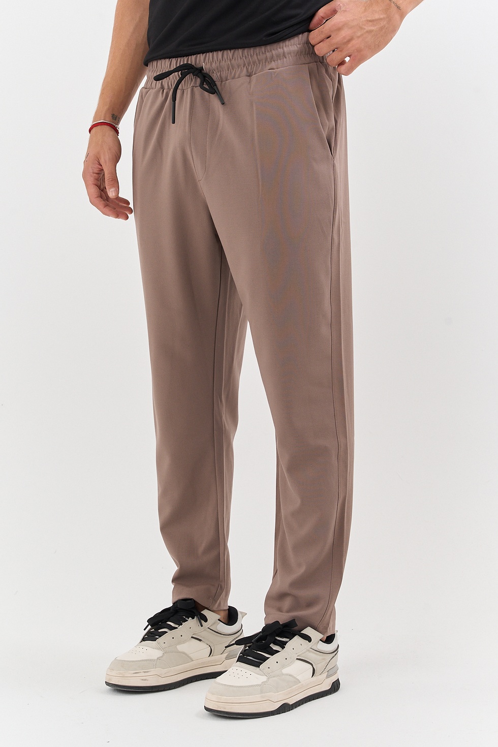 Erkek Bezayağı Esnek Kumaş Jogger Pantolon