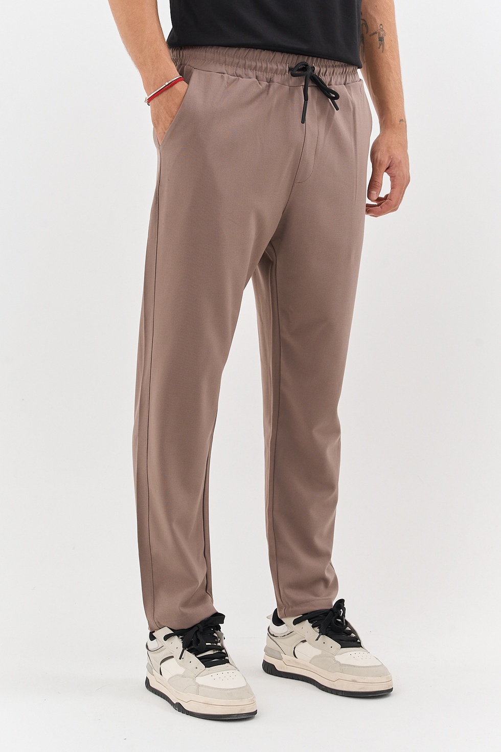 Erkek Bezayağı Esnek Kumaş Jogger Pantolon