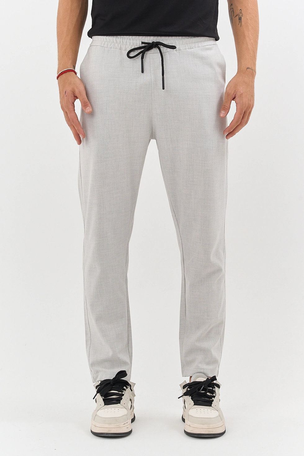 Erkek Bezayağı Esnek Kumaş Jogger Pantolon