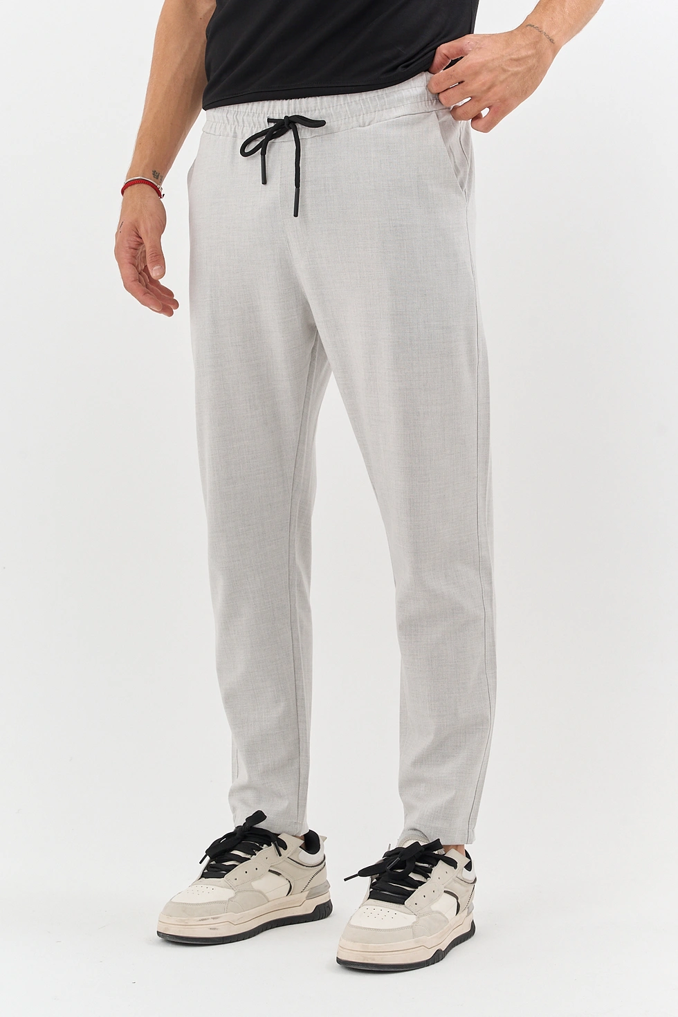 Erkek Bezayağı Esnek Kumaş Jogger Pantolon