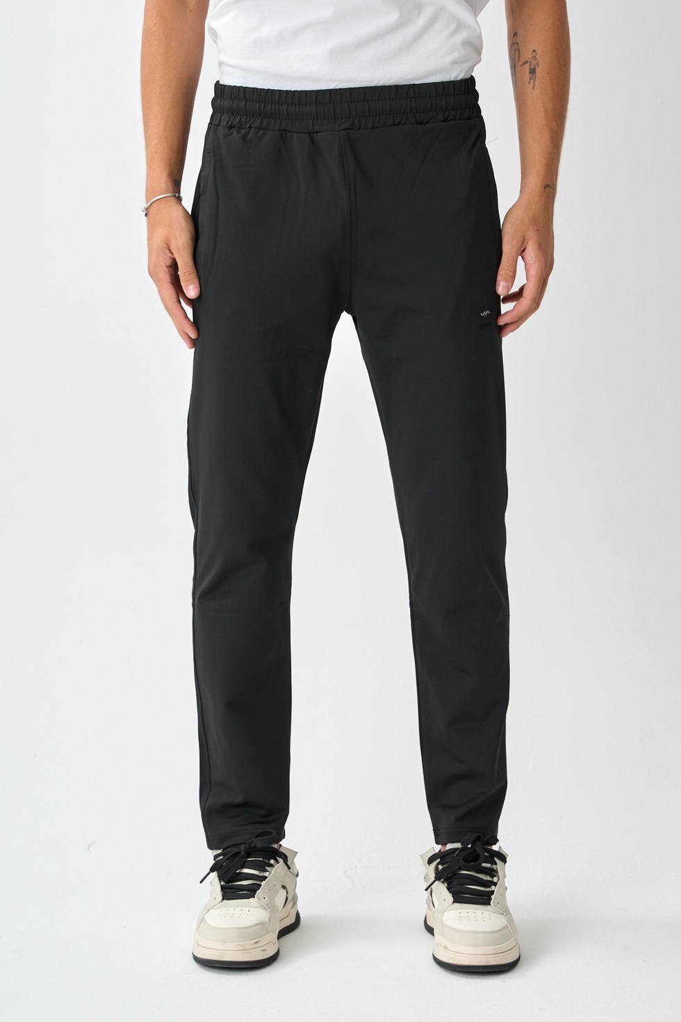 Erkek Dalgıç Kumaş Standart Kalıp Eşofman Alt -