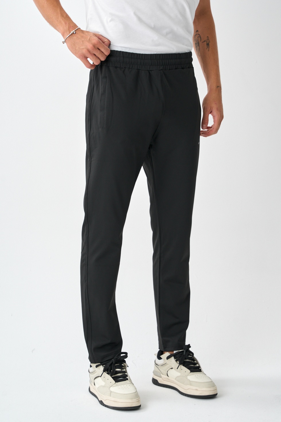 Erkek Dalgıç Kumaş Standart Kalıp Eşofman Alt -