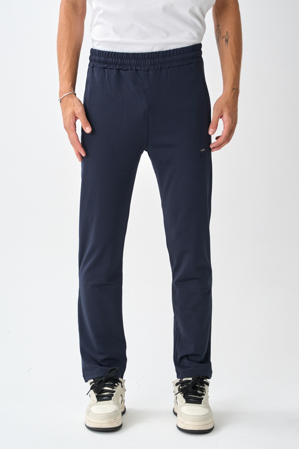 Erkek Dalgıç Kumaş Standart Kalıp Eşofman Alt -