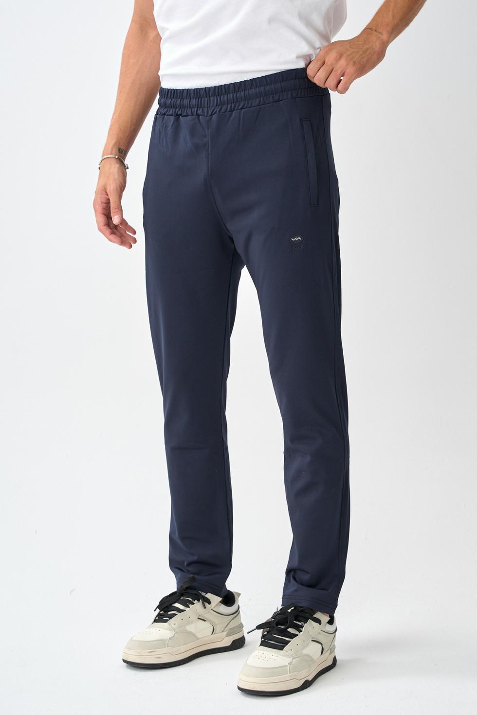 Erkek Dalgıç Kumaş Standart Kalıp Eşofman Alt -