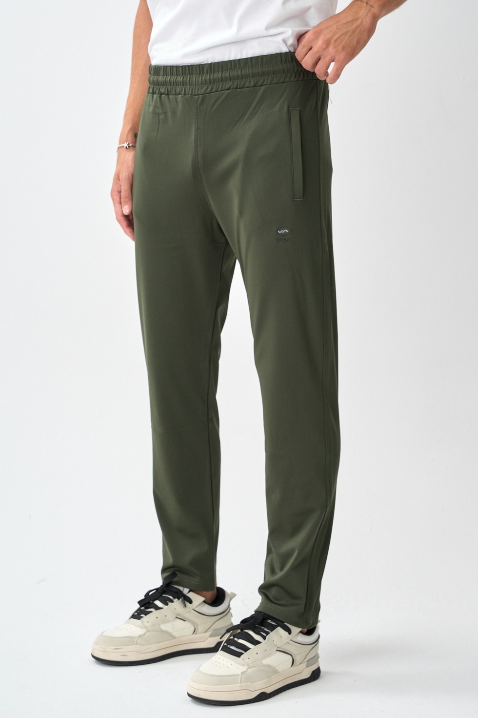 Erkek Dalgıç Kumaş Standart Kalıp Eşofman Alt -