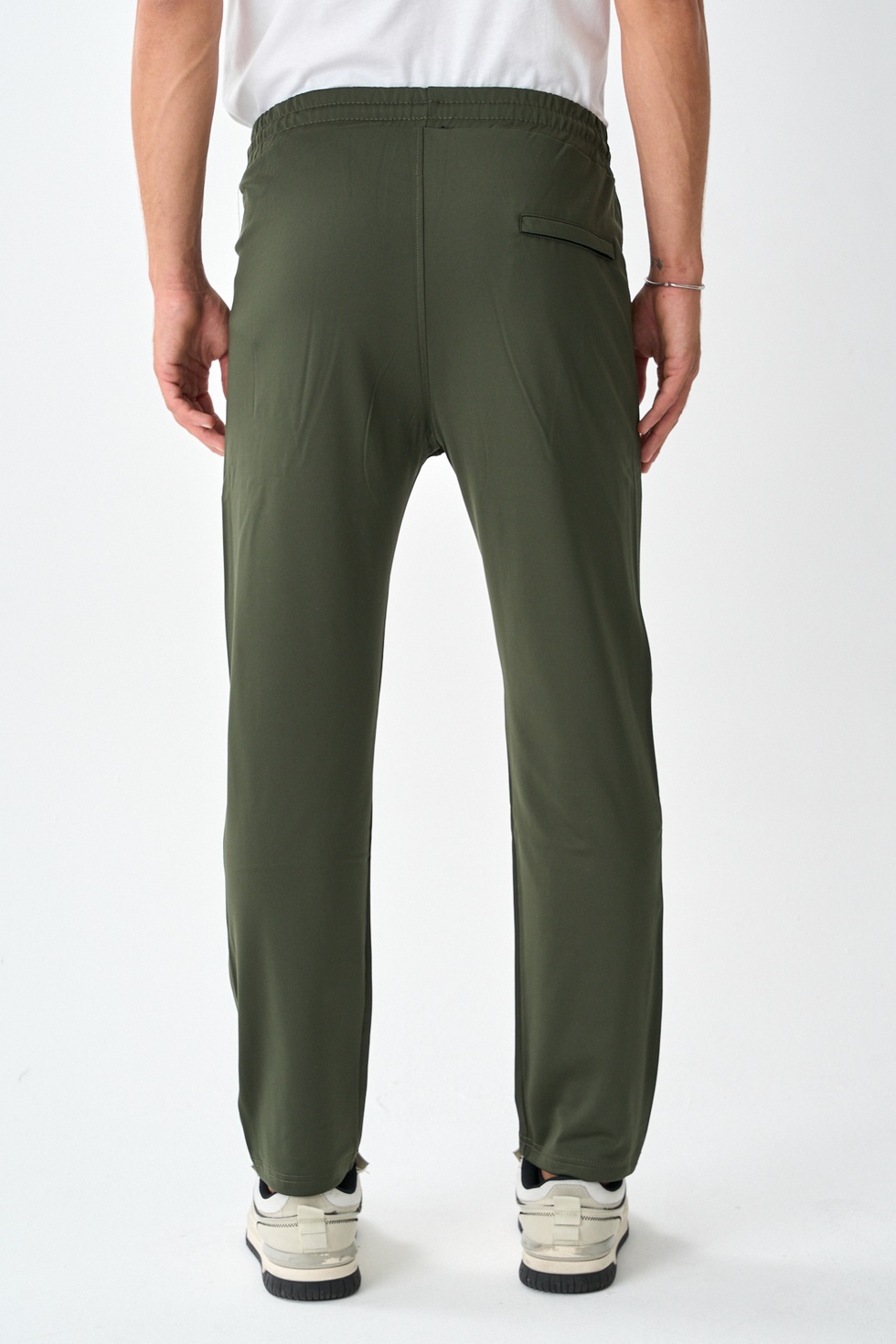 Erkek Dalgıç Kumaş Standart Kalıp Eşofman Alt -