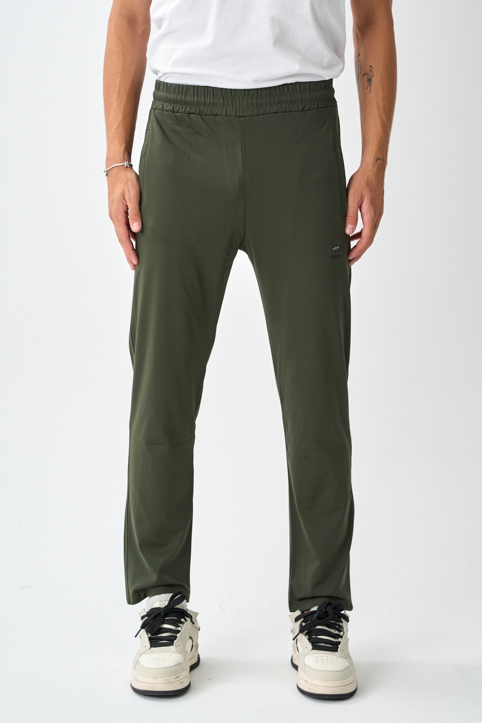 Erkek Dalgıç Kumaş Standart Kalıp Eşofman Alt -