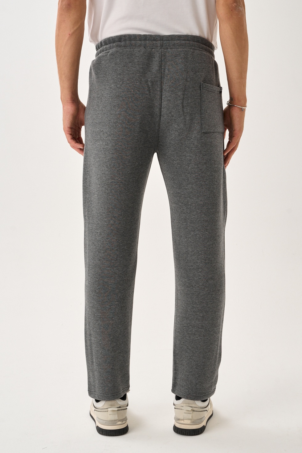 Erkek Üç İplik İçi Pamuklu Kalın Kumaş Eşofman Alt