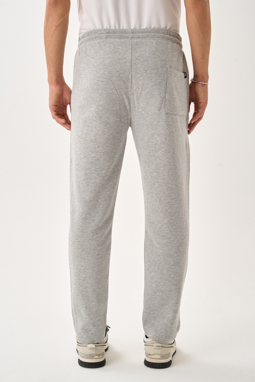 Erkek Üç İplik İçi Pamuklu Kalın Kumaş Eşofman Alt