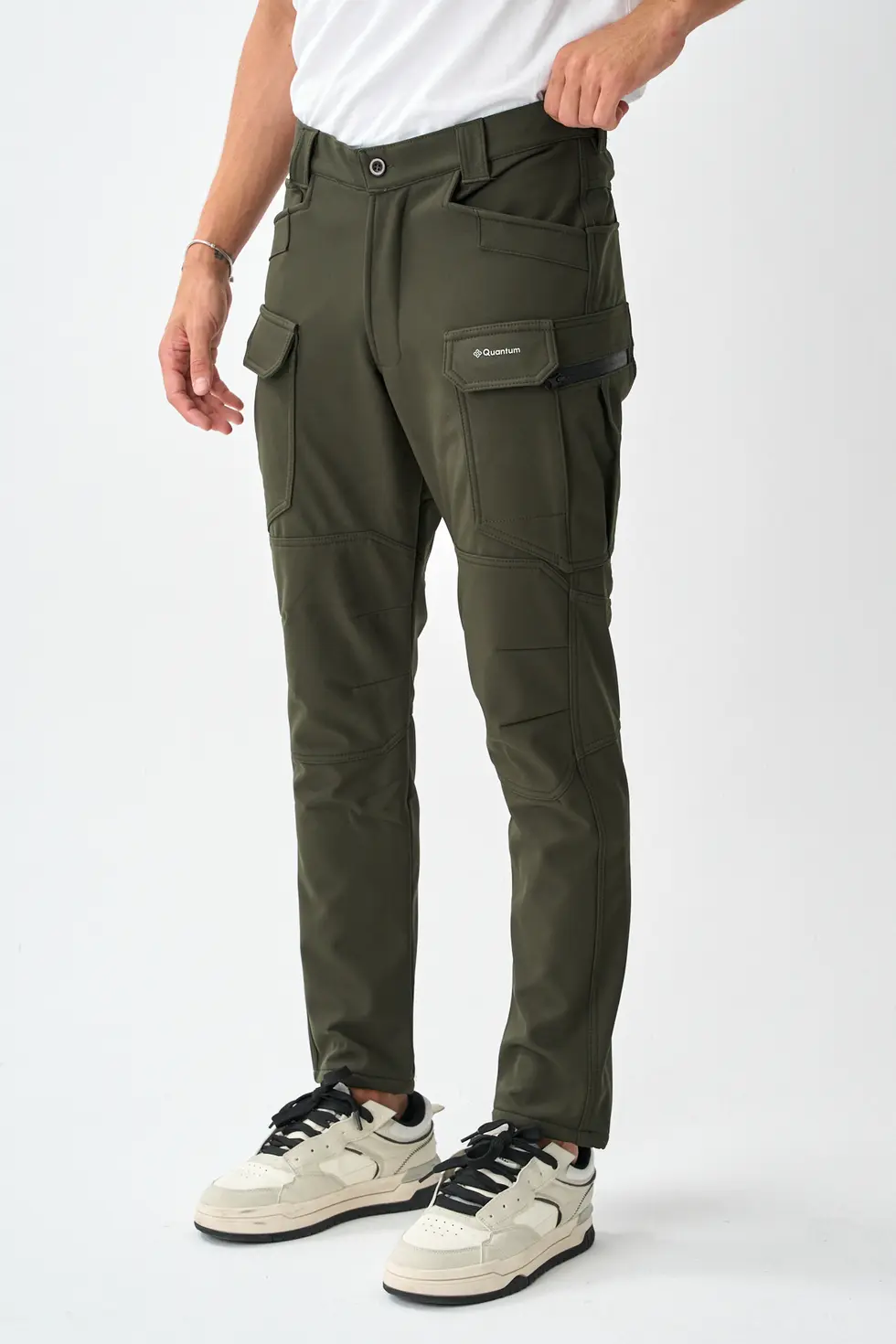 Soft Shell Rüzgar, Su & Soğuk Geçirmez İçi Polarlı Kışlık Taktik Pantolon