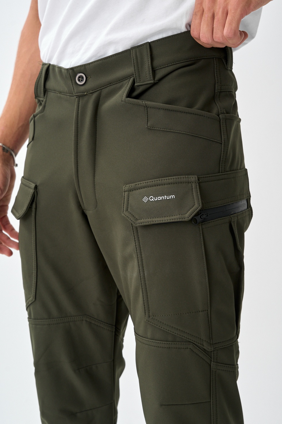 Soft Shell Rüzgar, Su & Soğuk Geçirmez İçi Polarlı Kışlık Taktik Pantolon