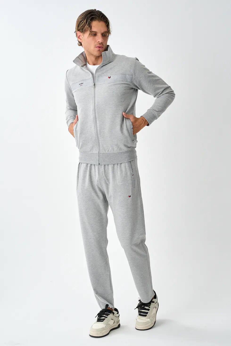 Erkek İki İplik Büyük Beden Eşofman Takım