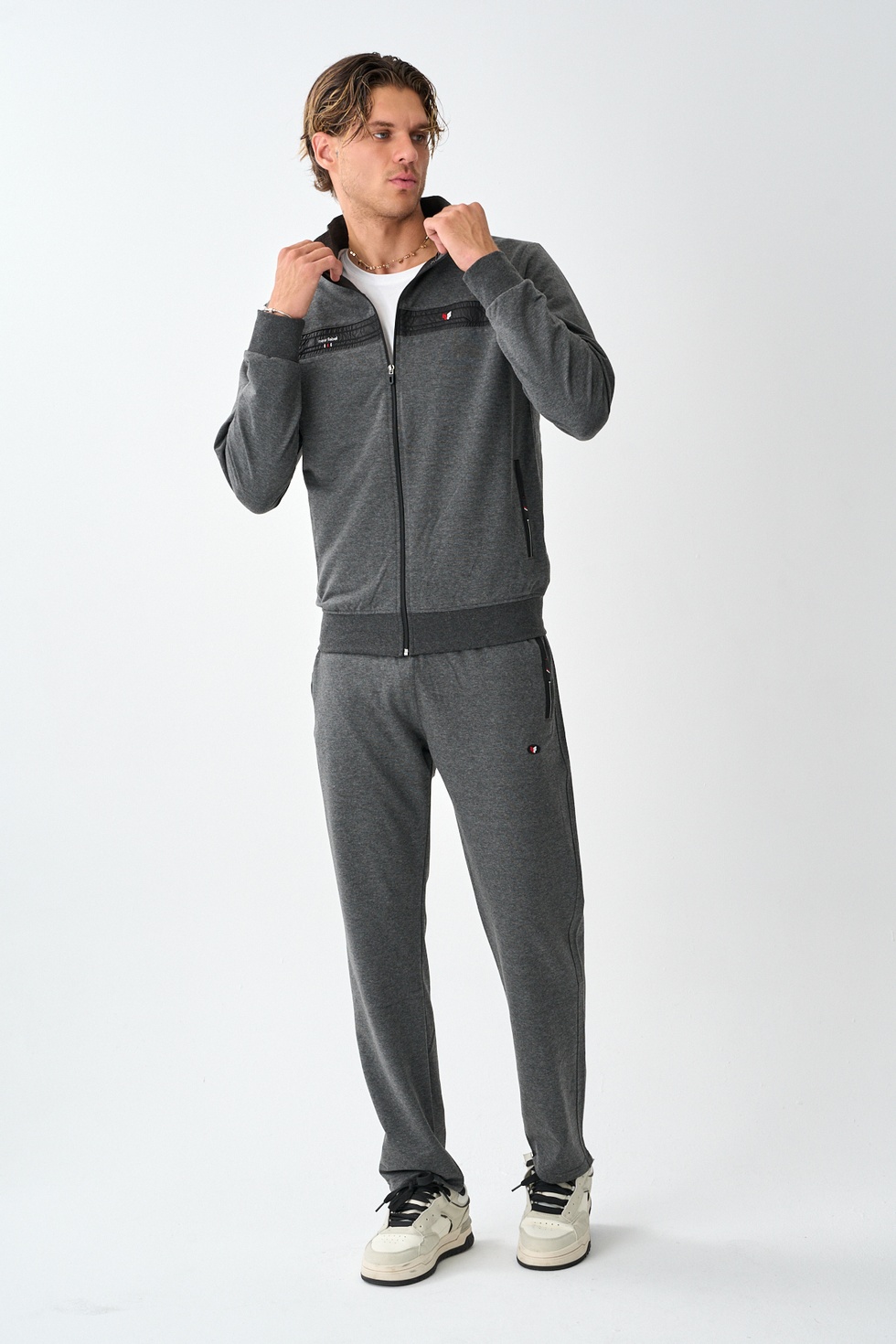 Erkek İki İplik Büyük Beden Eşofman Takım