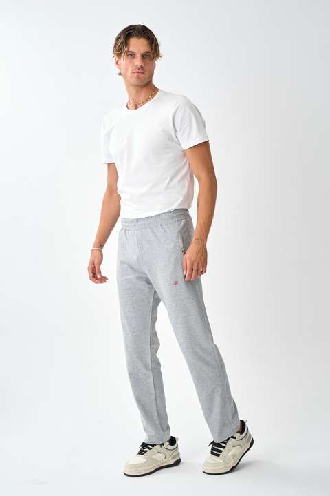 Açık Gri Erkek İki İplik Mevsimlik Eşofman Altı E214