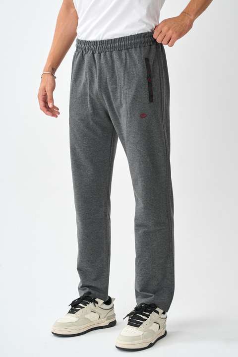 Antrasit Erkek İki İplik Mevsimlik Eşofman Altı E214