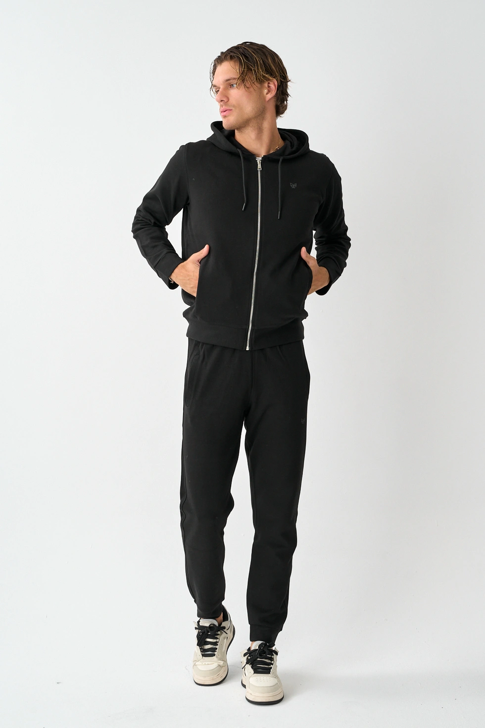 Tech Fleece Double Face Kapüşonlu Erkek Eşofman Takım