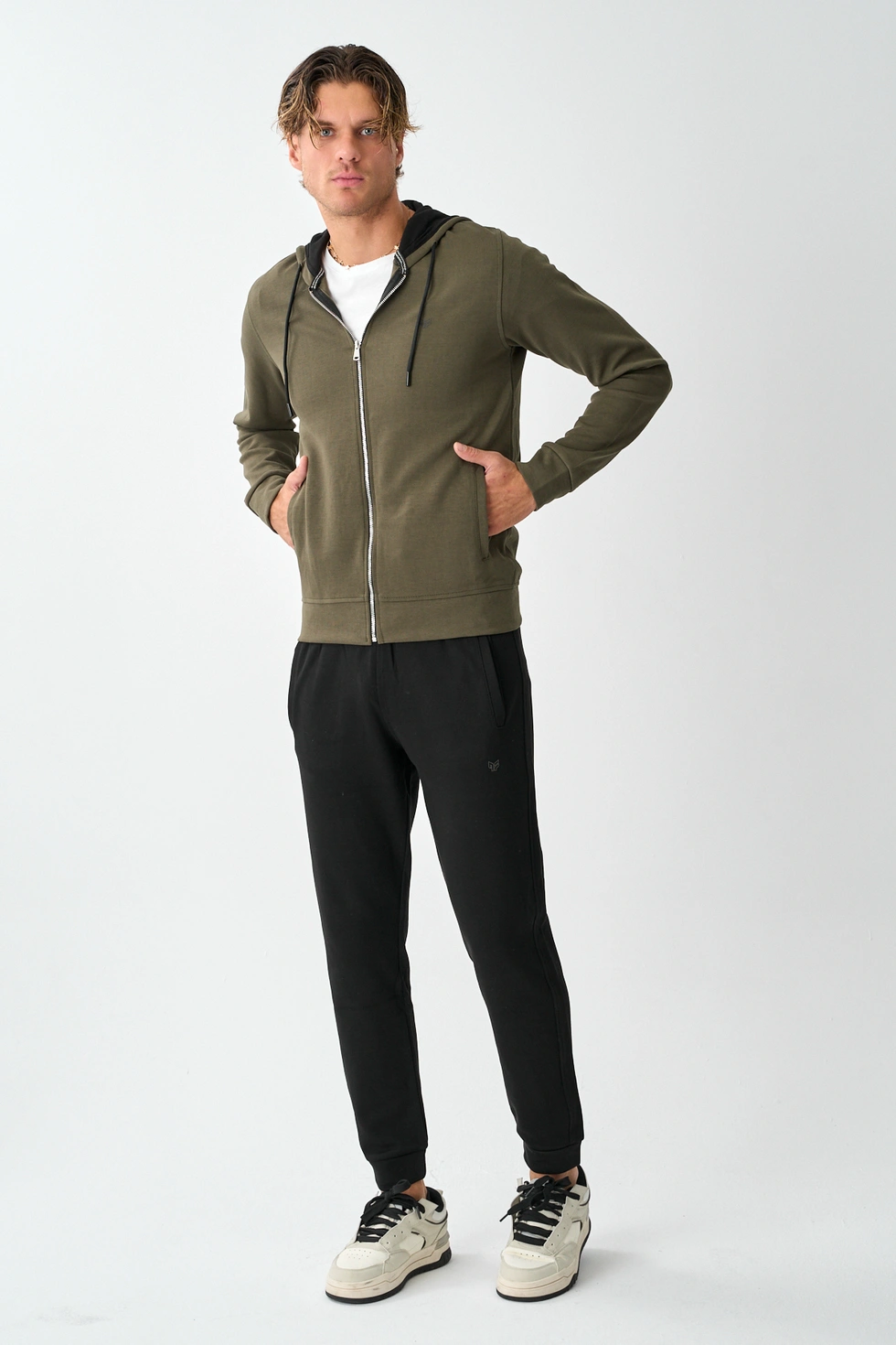 Tech Fleece Double Face Kapüşonlu Erkek Eşofman Takım