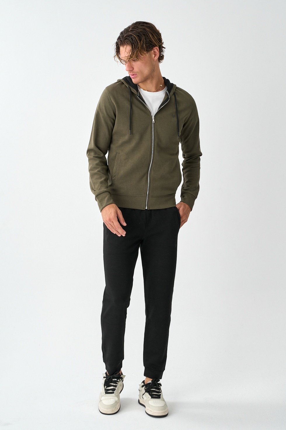 Tech Fleece Double Face Kapüşonlu Erkek Eşofman Takım