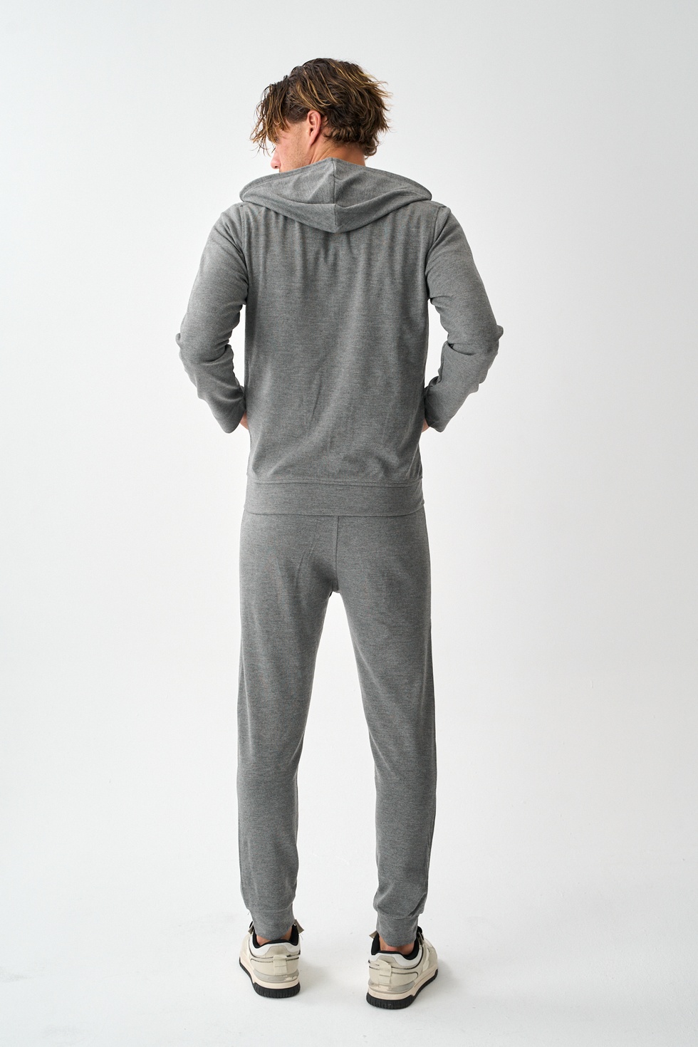 Tech Fleece Double Face Kapüşonlu Erkek Eşofman Takım