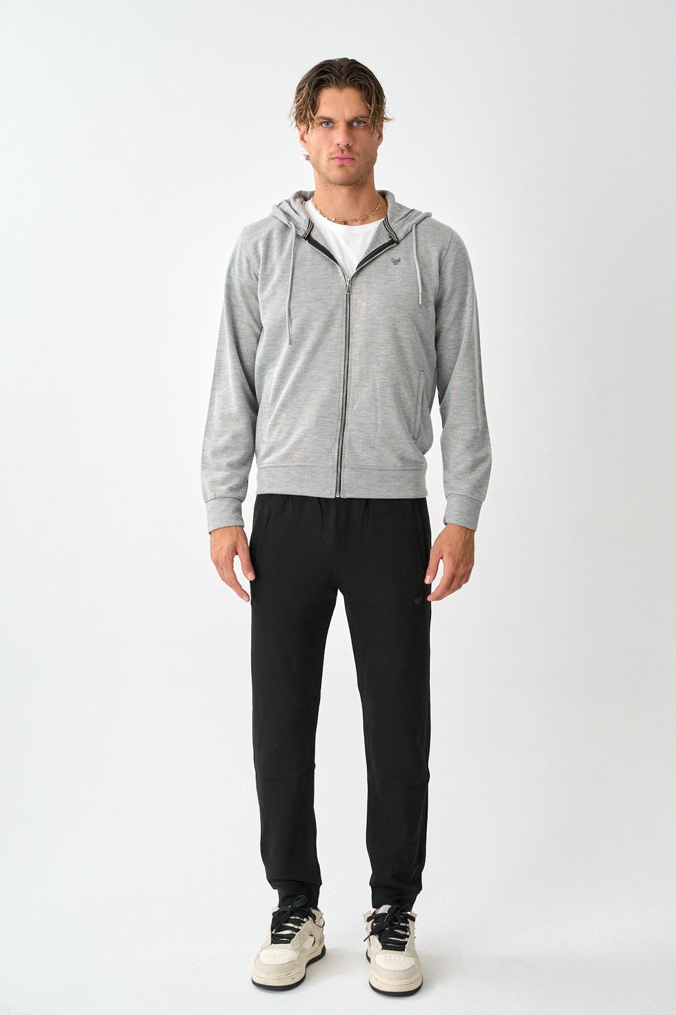 Tech Fleece Double Face Kapüşonlu Erkek Eşofman Takım