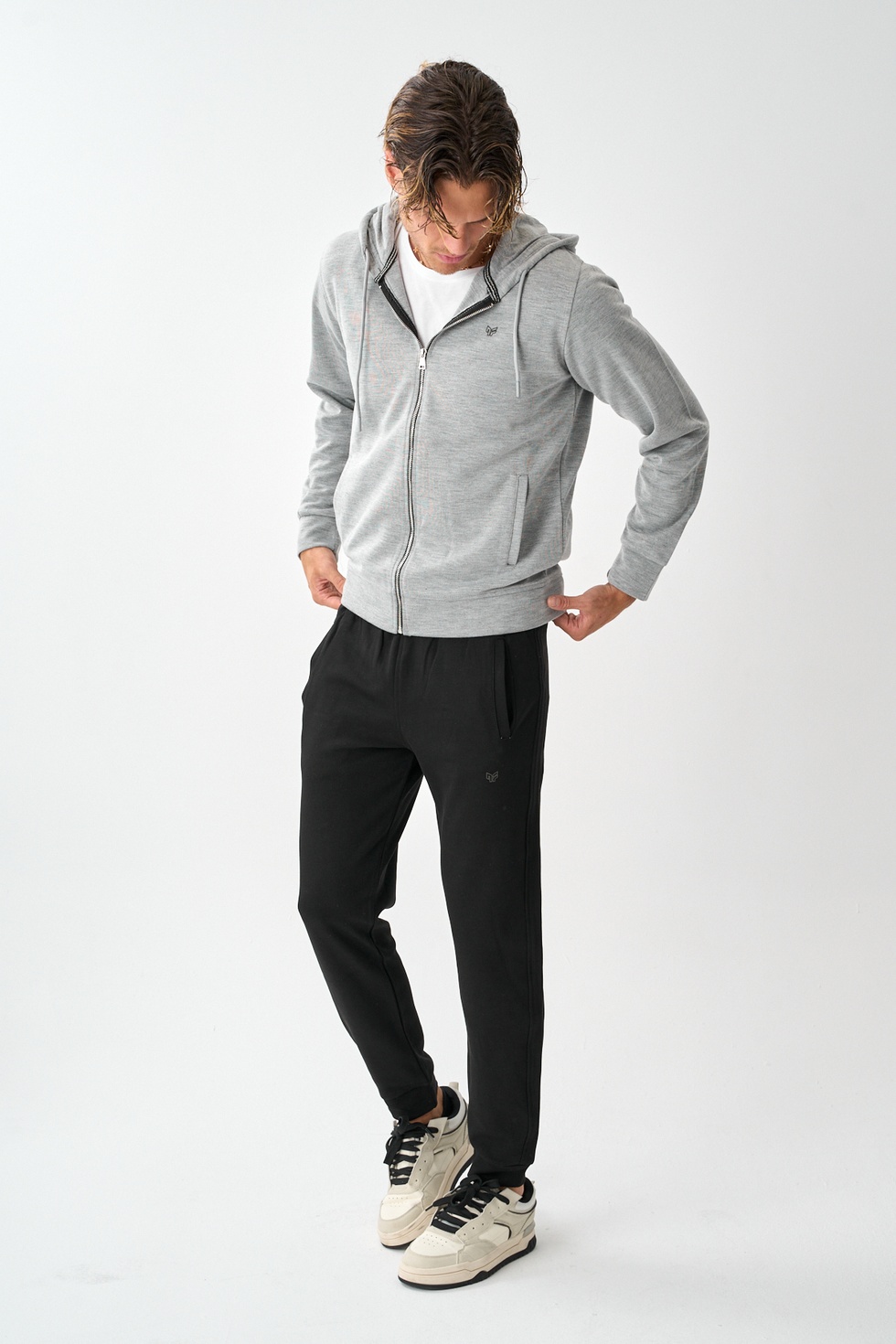 Tech Fleece Double Face Kapüşonlu Erkek Eşofman Takım