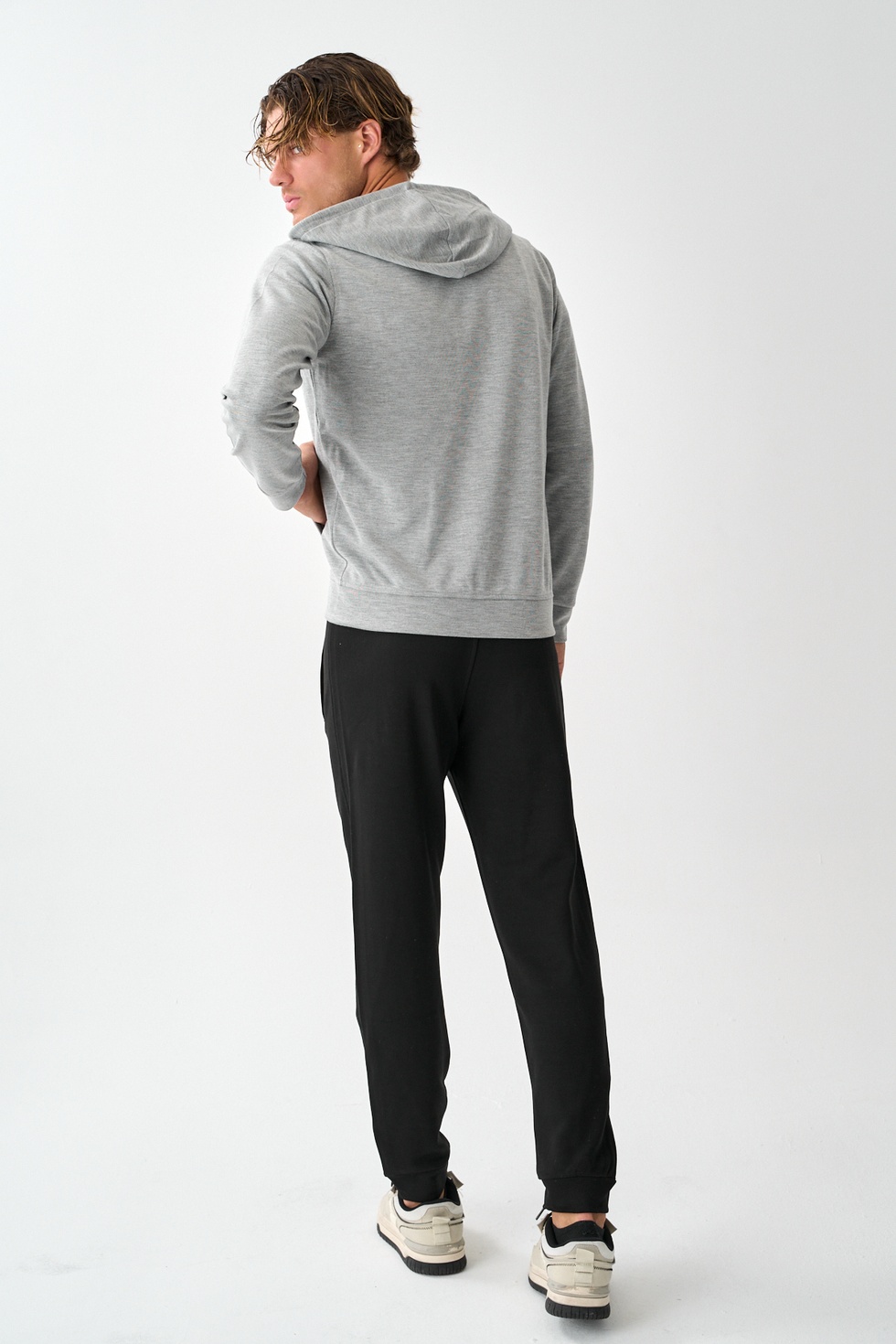 Tech Fleece Double Face Kapüşonlu Erkek Eşofman Takım