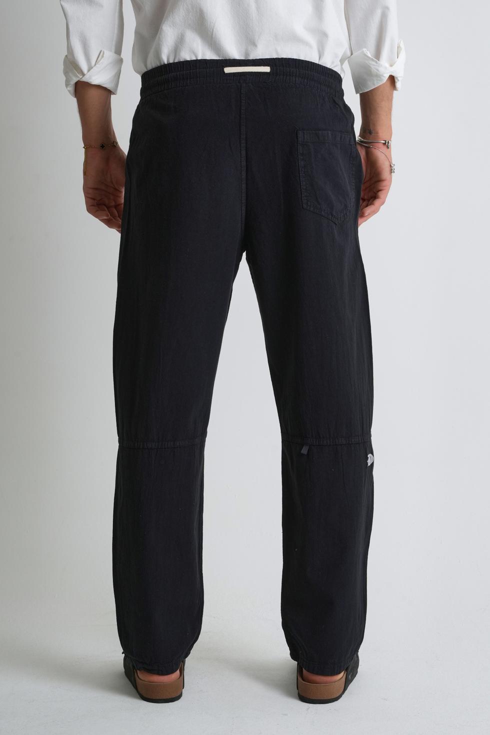 Marmaris Erkek Keten Karışımlı Dikiş Detaylı Relaxed Pantolon