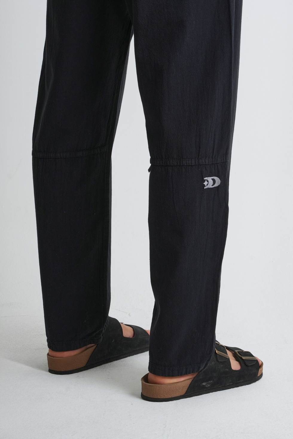 Marmaris Erkek Keten Karışımlı Dikiş Detaylı Relaxed Pantolon