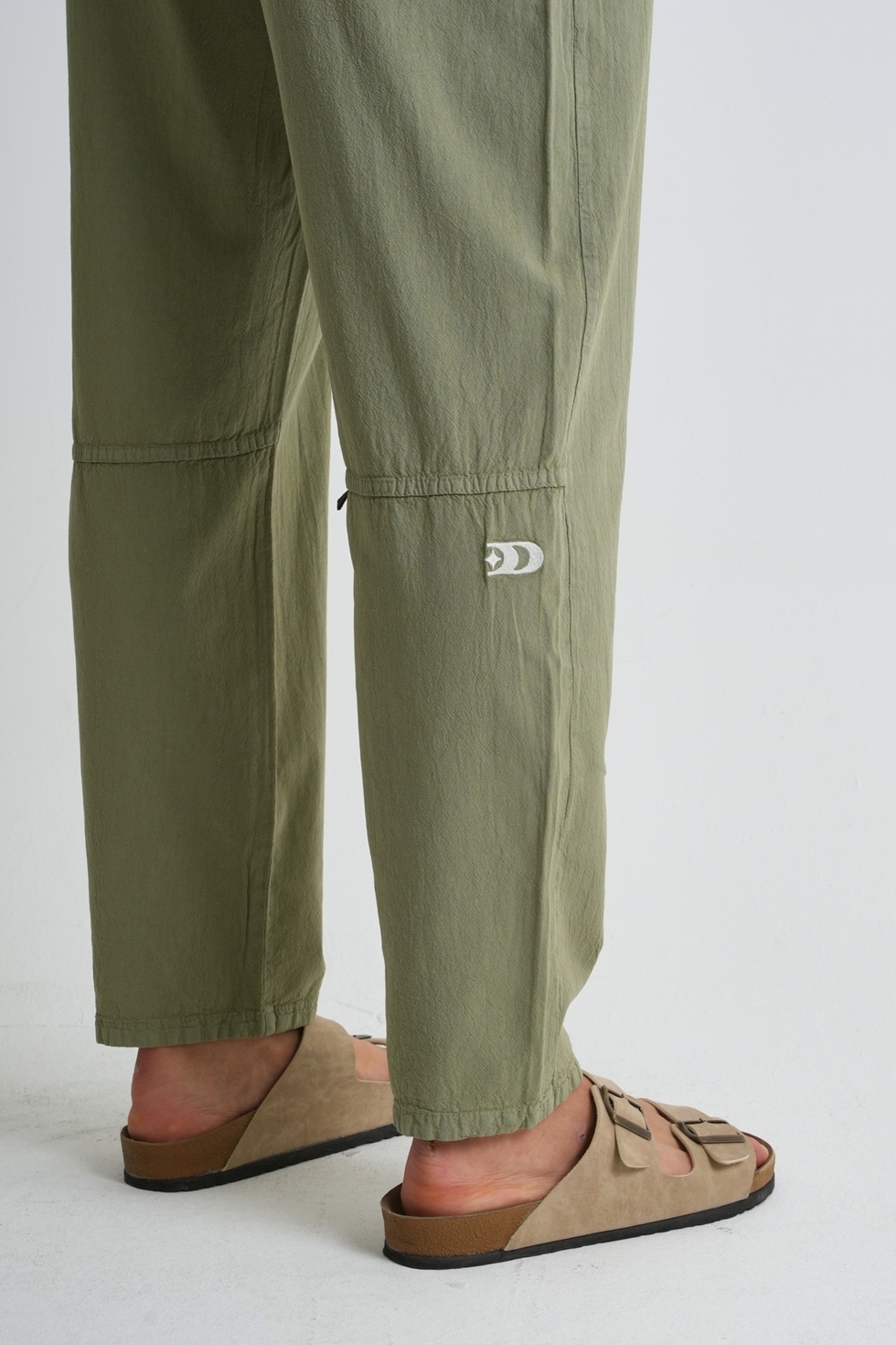 Marmaris Erkek Keten Karışımlı Dikiş Detaylı Relaxed Pantolon