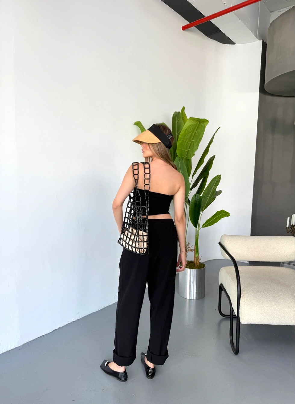 Jemmy Kadın Keten Pantolon