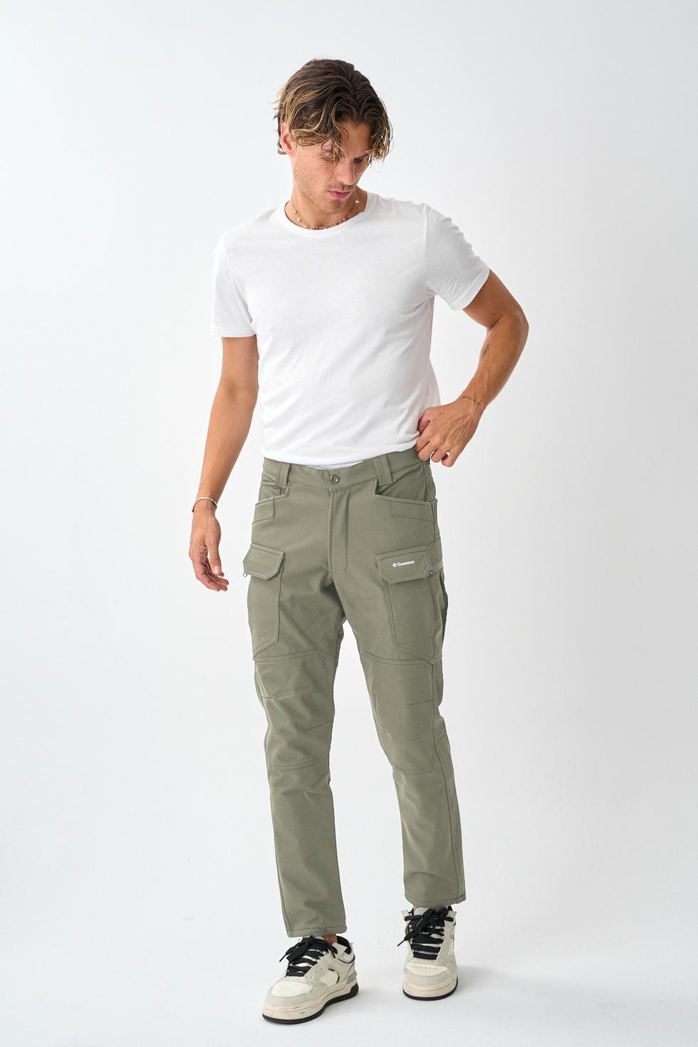 Soft Shell Rüzgar, Su & Soğuk Geçirmez İçi Polarlı Kışlık Taktik Pantolon