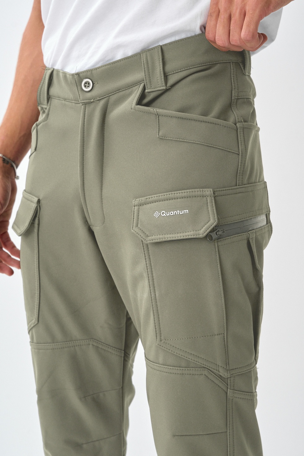 Soft Shell Rüzgar, Su & Soğuk Geçirmez İçi Polarlı Kışlık Taktik Pantolon