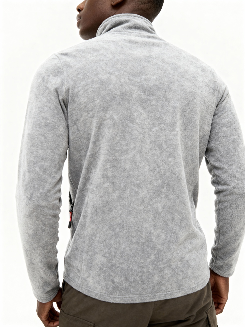 Erkek Extreme Rüzgar Geçirmez Cepli Outdoor Tam Fermuarlı Polar Ceket