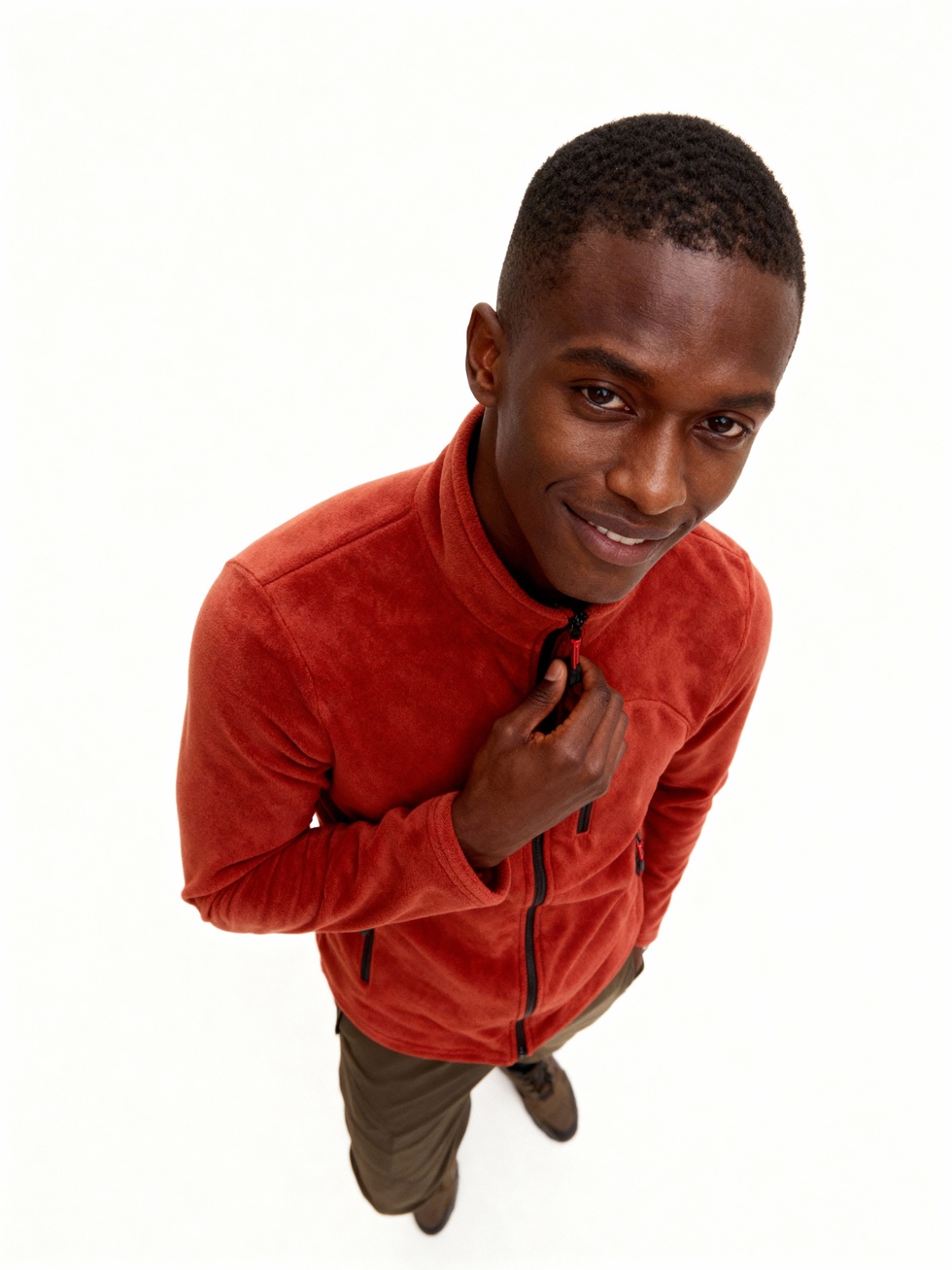 Erkek Extreme Rüzgar Geçirmez Cepli Outdoor Tam Fermuarlı Polar Ceket